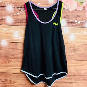 Fila performance racer back tank top